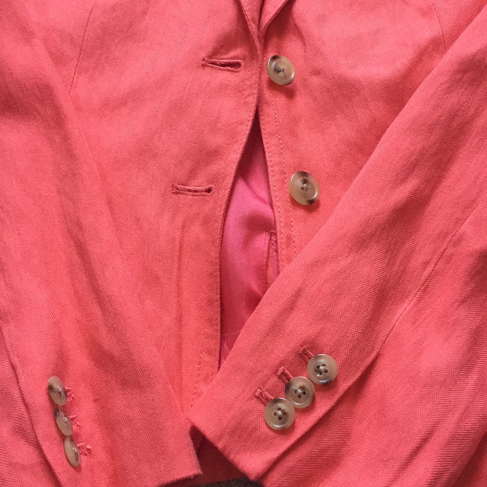Coral j crew schoolboy blazer - Picture 3 of 3
